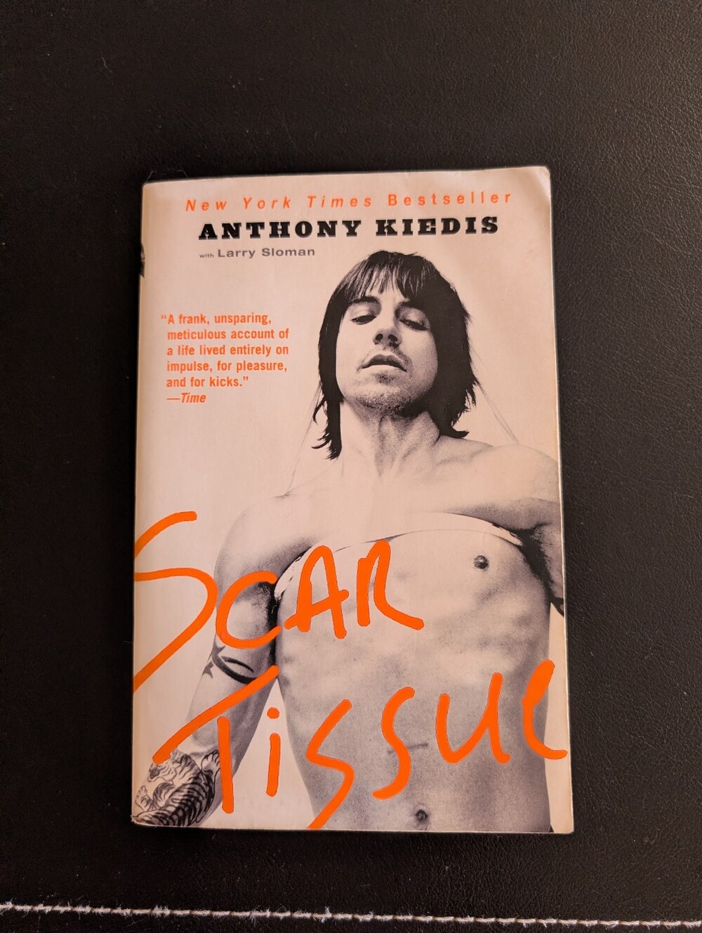 Scar Tissue by – White & Orange Cover